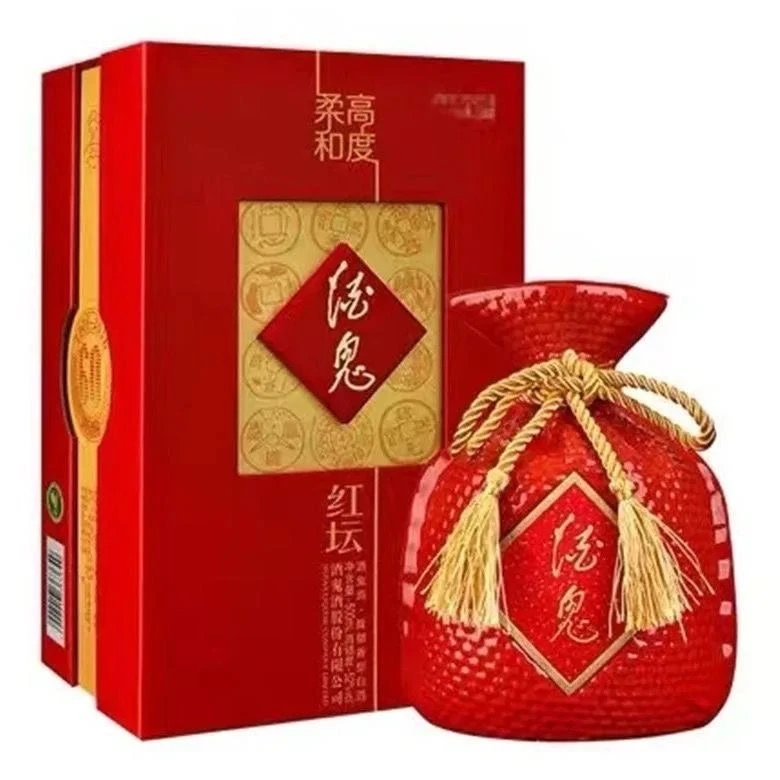 酒鬼红坛高度柔和 (2019)馥郁香型白酒【老汪专属】52度500ml