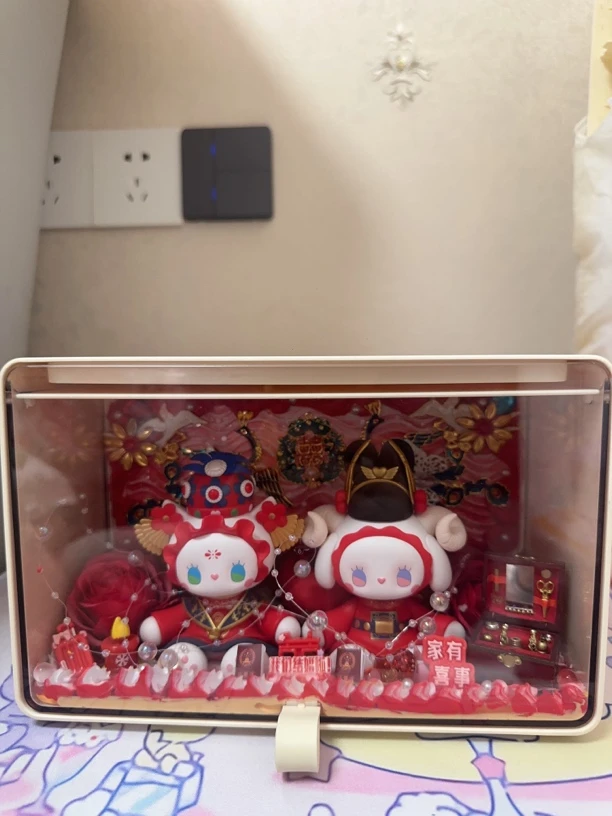 八六福福创意个性潮流DIY抽屉摆台
