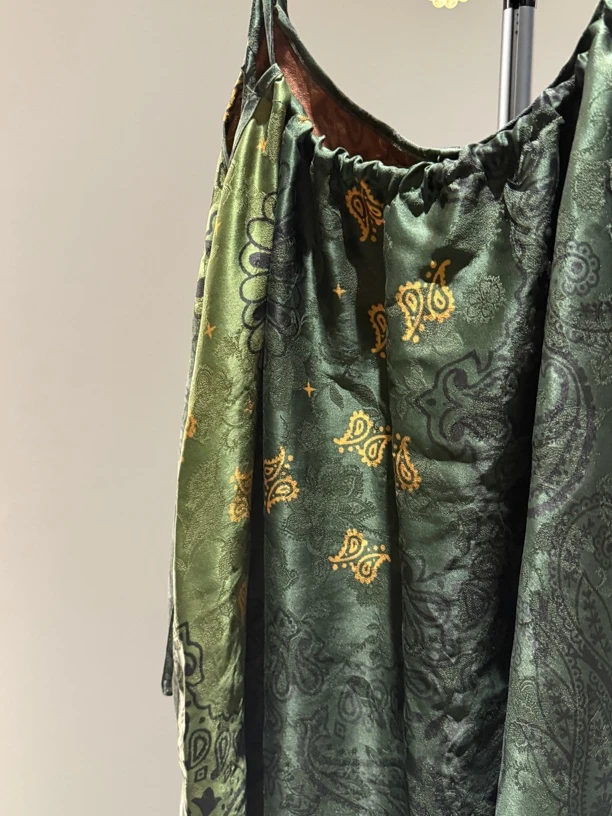 【碧山】真丝吊带裙