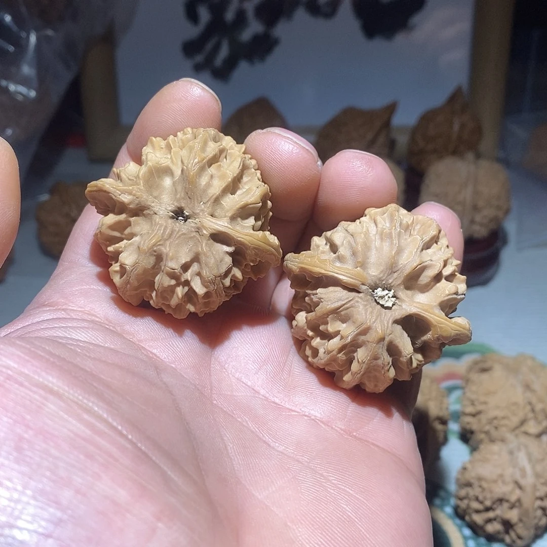 文玩核桃把件42尺苹果园