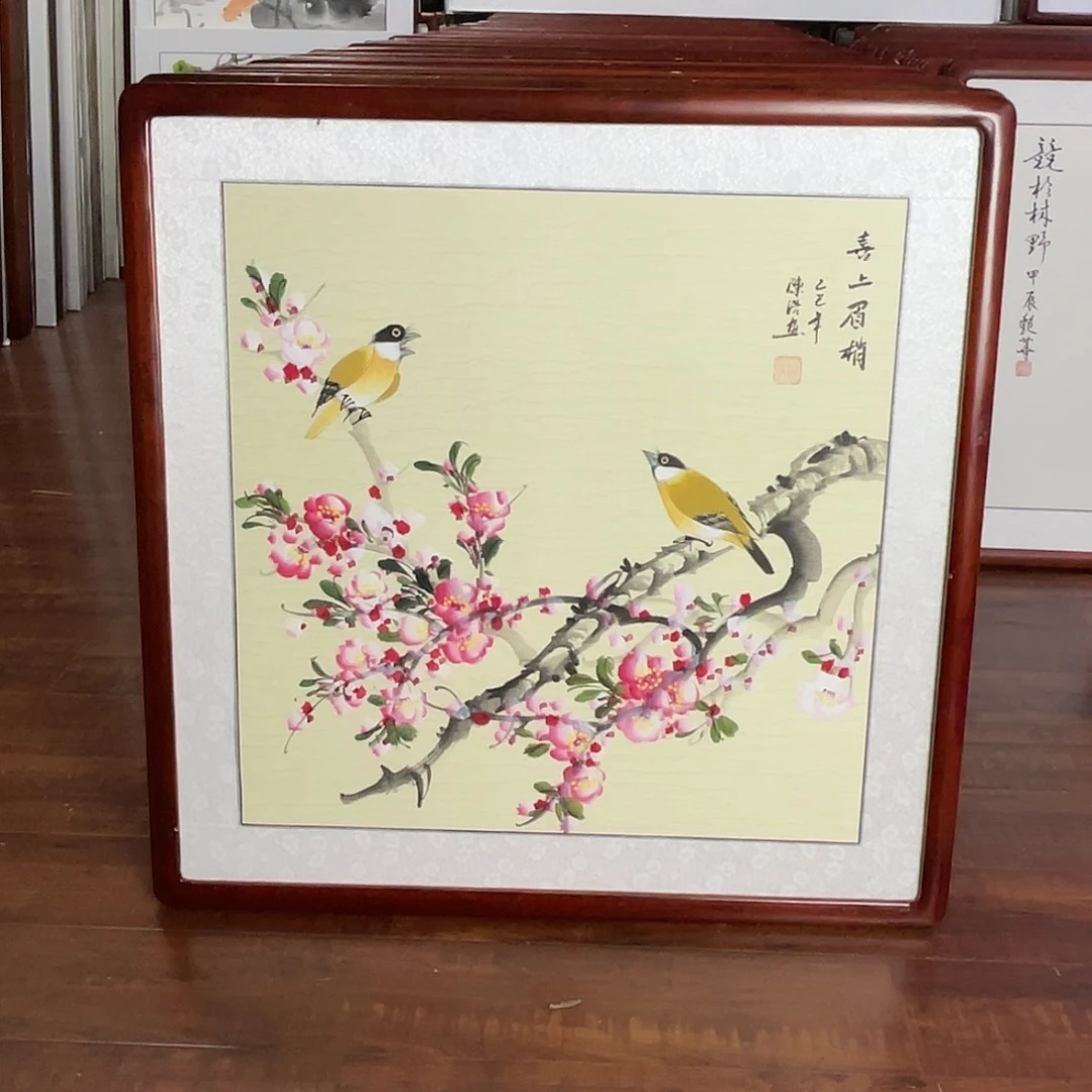 国画带框尺寸63*63厘米