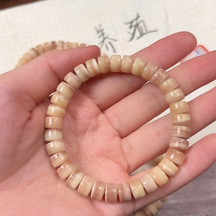 驼骨手串/手链三花片珠0075