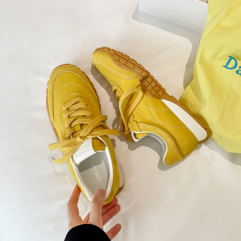 时尚复古德训鞋女百搭运动休闲阿甘鞋板鞋CQ-W2663