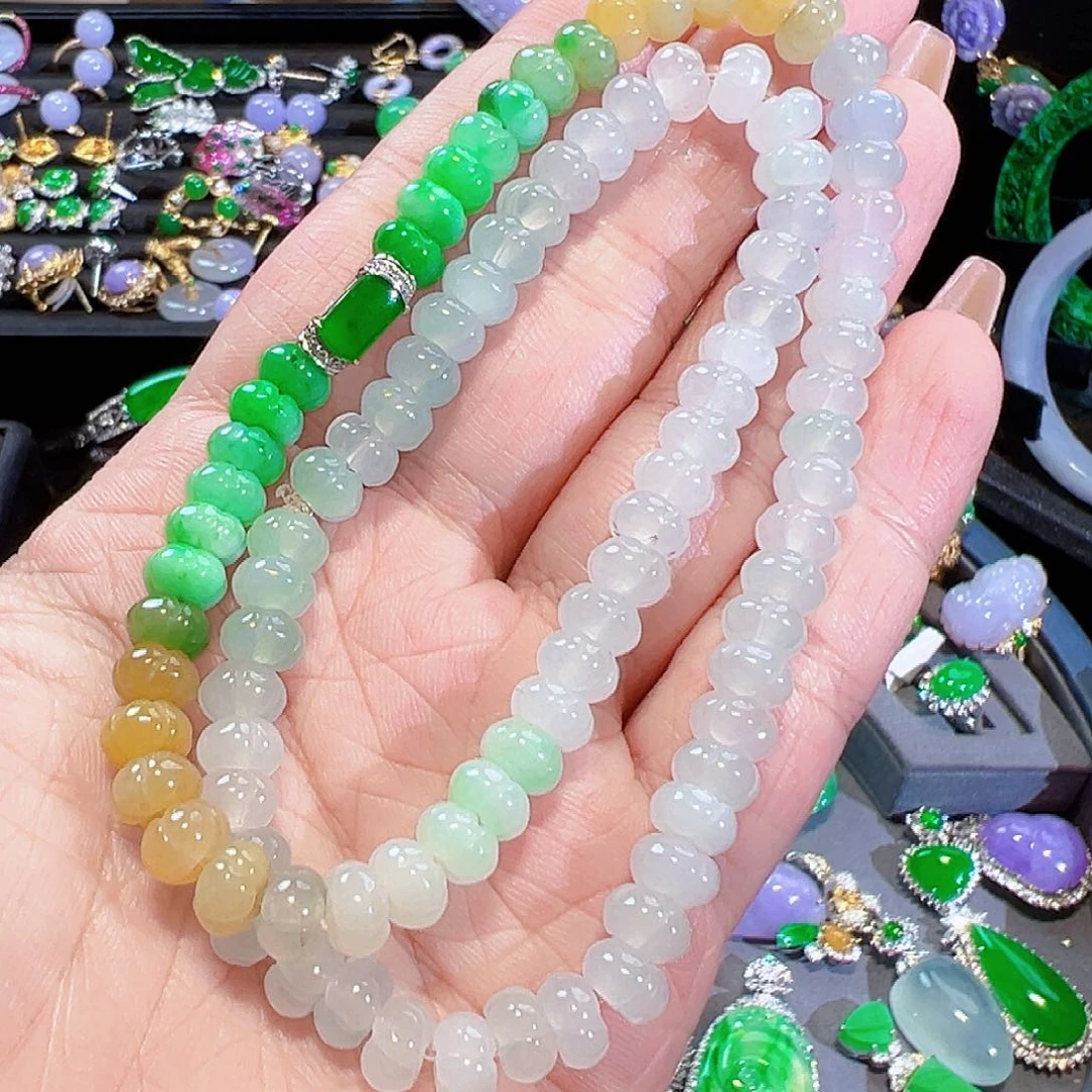 翡翠未镶嵌颈饰签收后24小时鉴赏期