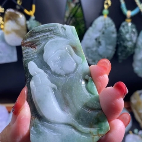 【闪购商品】颈饰未镶嵌翡翠悟道