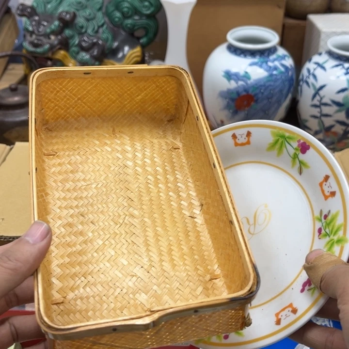 瓷片摆件工艺品瓷器摆件777