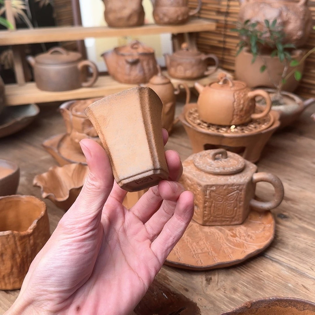 原矿老岩泥茶器系列