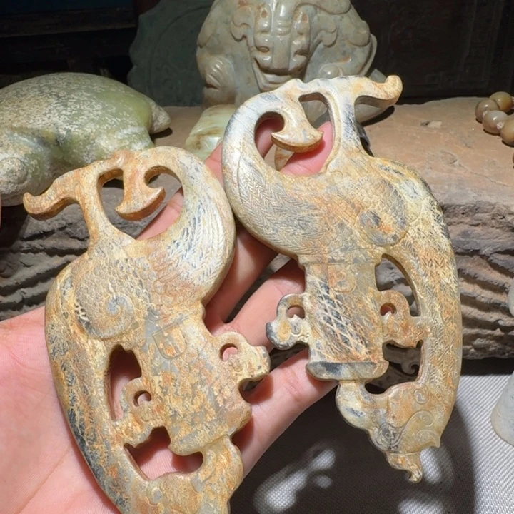 木***间和田玉（糖玉）未镶嵌挂件