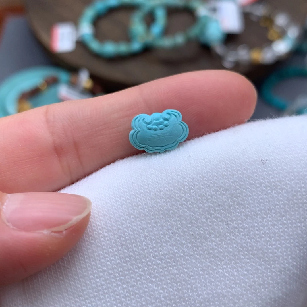 未镶嵌绿松石绿松石