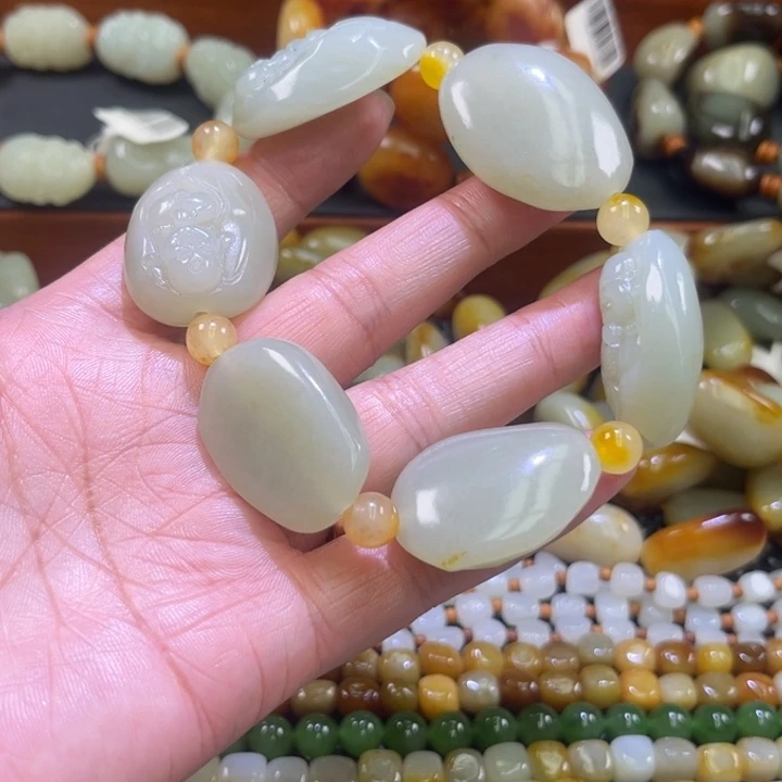 手链未镶嵌和田玉戒****&