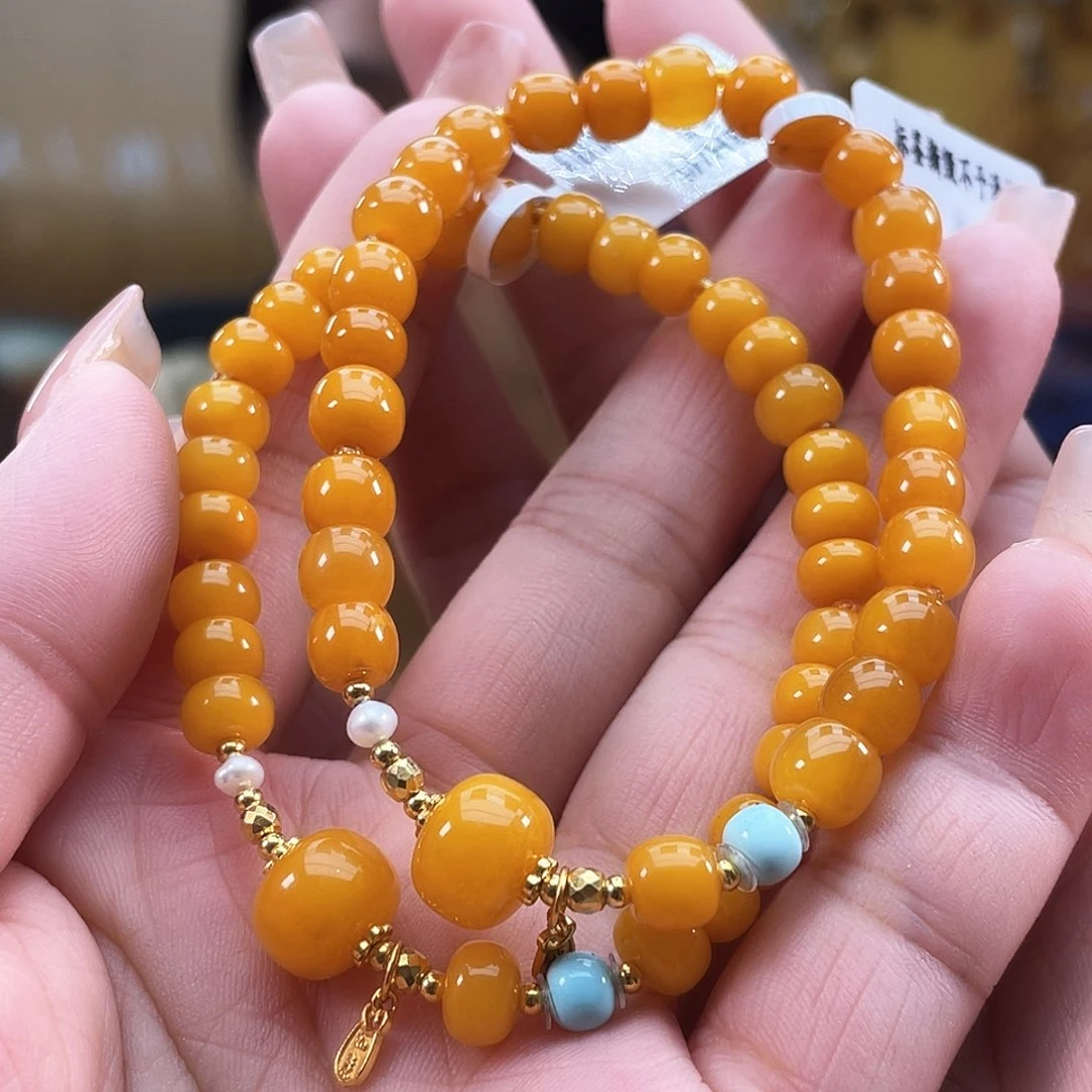 未镶嵌琥珀裸石多样性发其一h