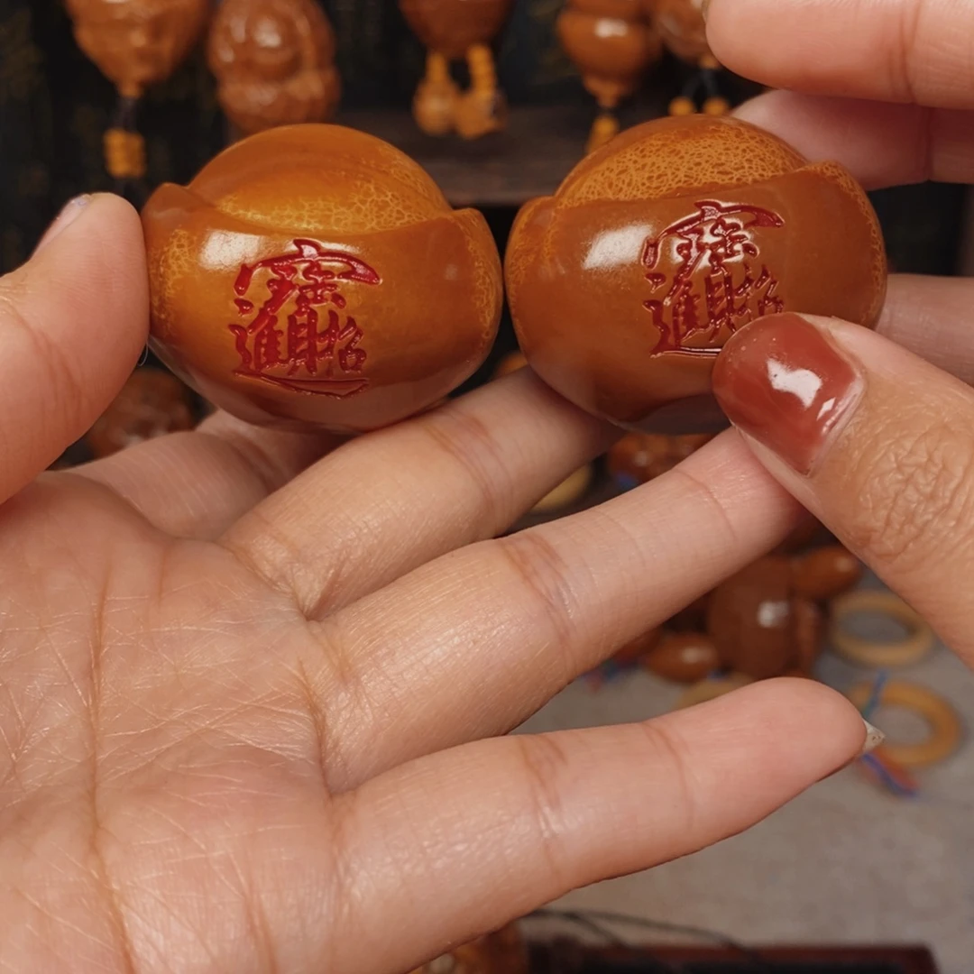 手串/手链橄榄核元宝一对00111