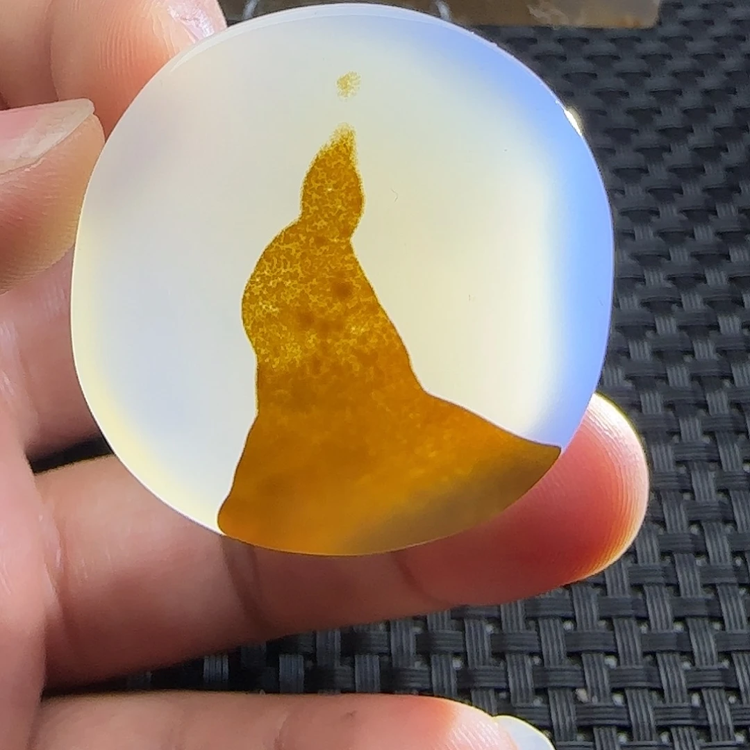 玛瑙/玉髓颈饰未镶嵌老****＞