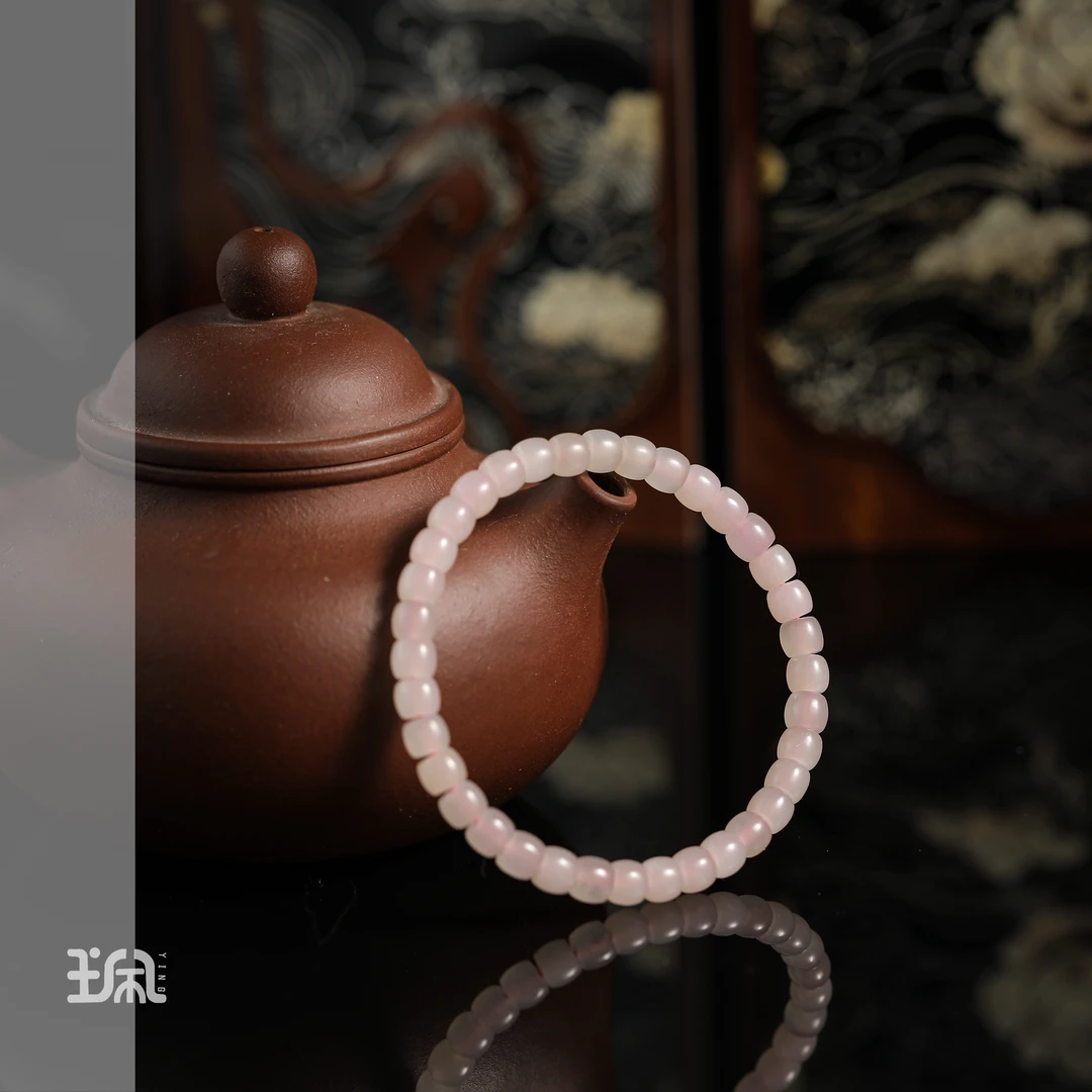 卿玥|和田玉*手串*未镶嵌YNC25061103多样性发其一（Y）