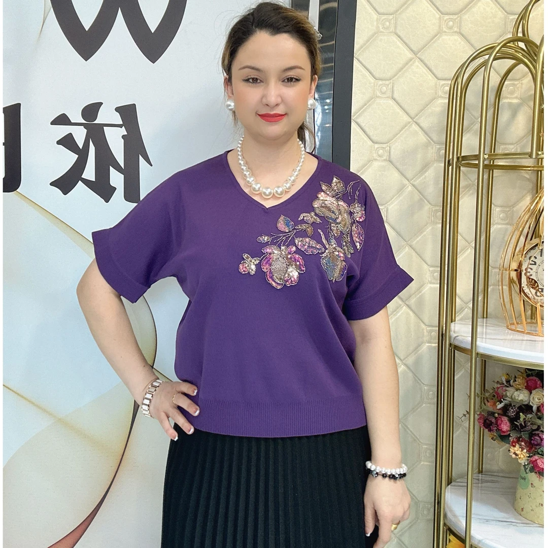 古丽汗新款时尚圆领套头长袖针织大衫显瘦