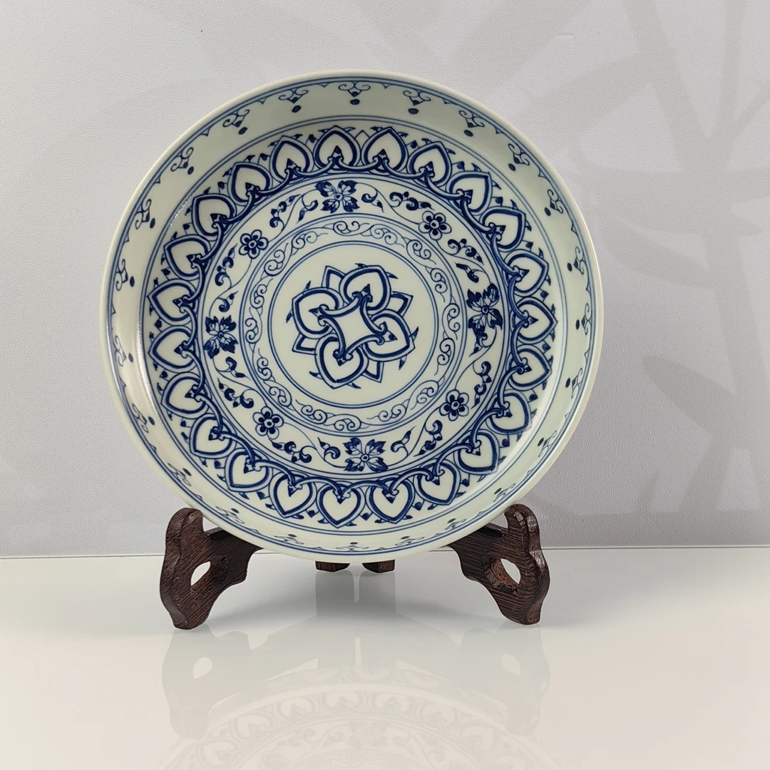 觅纤柴窑 宝相壶承-16.5厘米  MQ0024