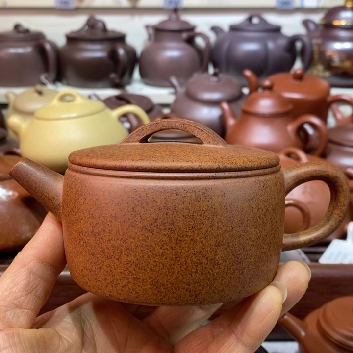 茶壶紫砂微瑕处理一把