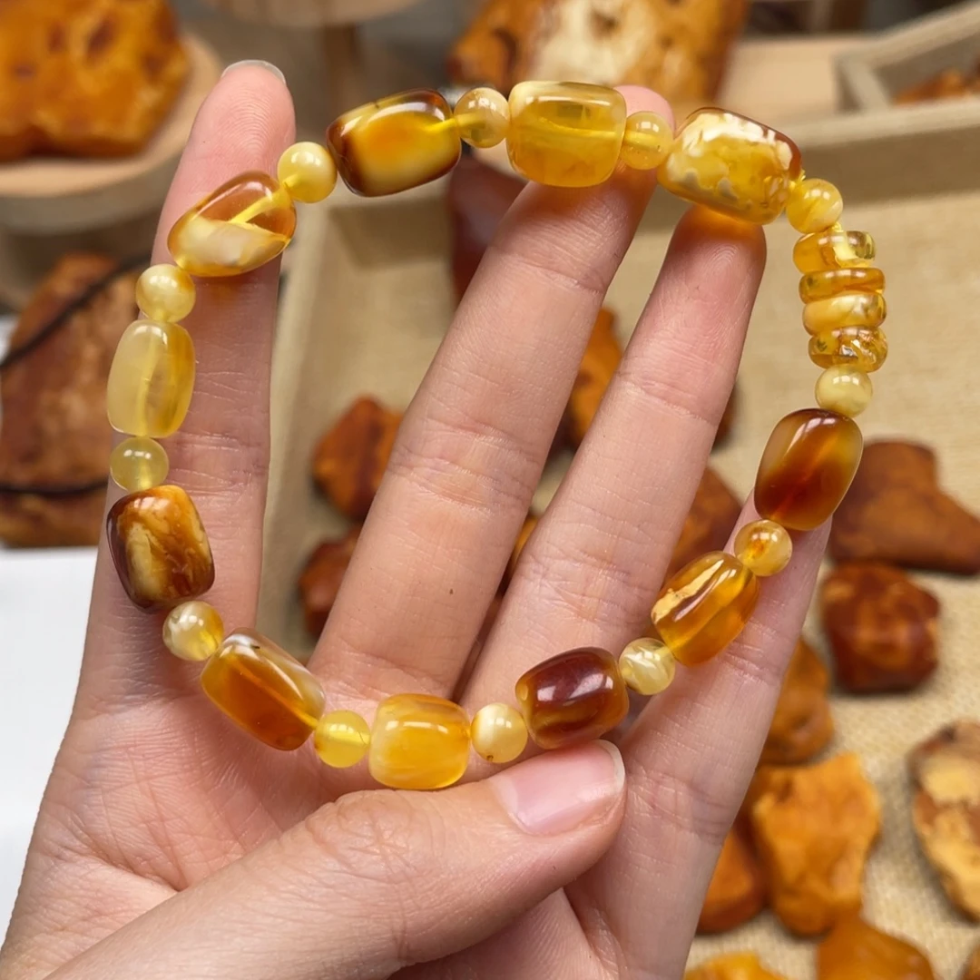 琥珀未镶嵌珠宝奇石