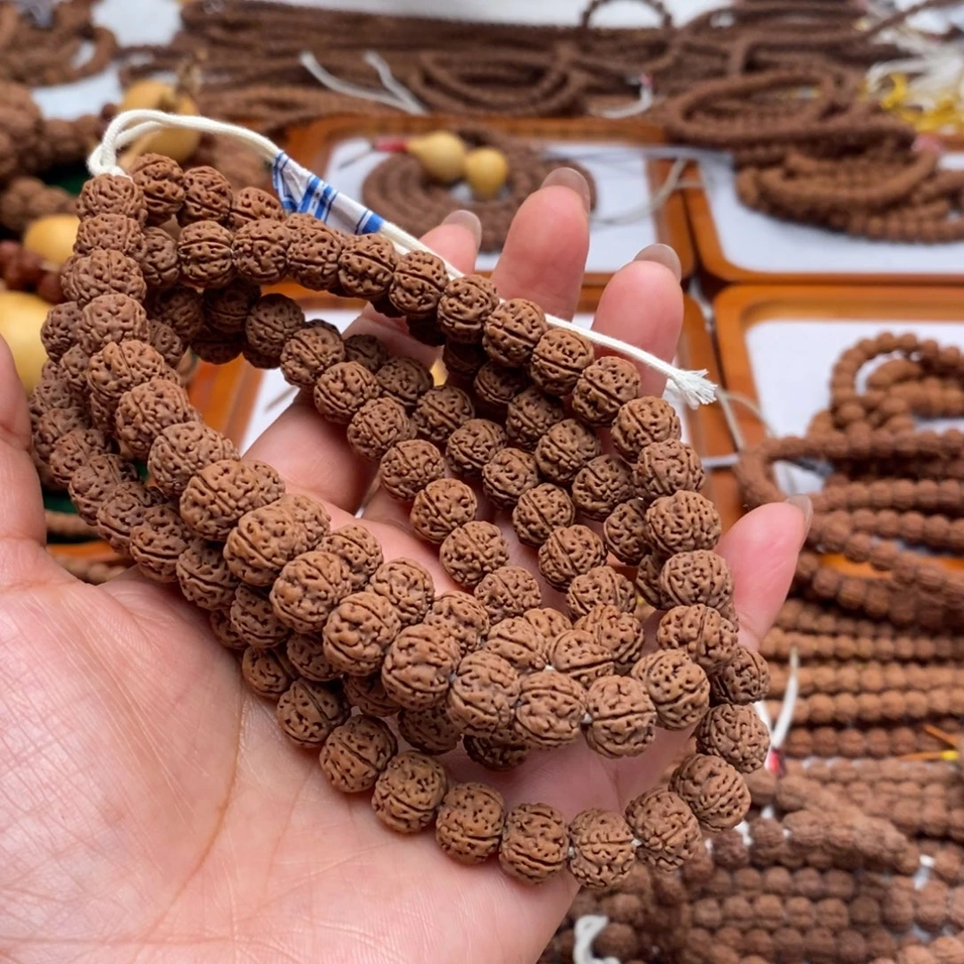 用***0金刚菩提吊坠凹底梅花108卡10➕