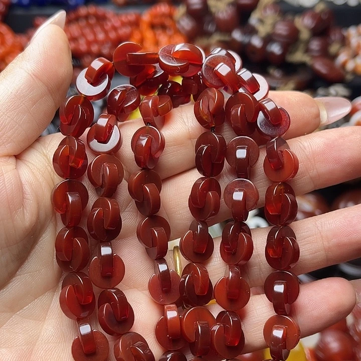 玛瑙/玉髓未镶嵌手链