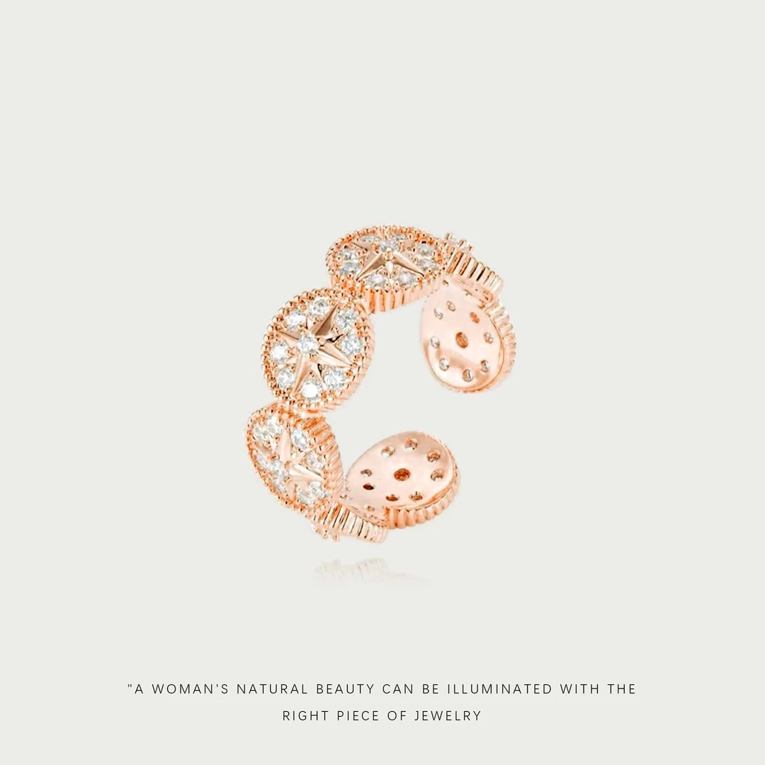 法式时尚高级星盘戒指A427