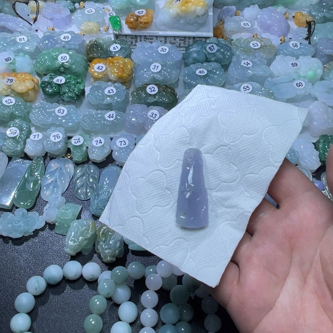 定制翡翠未镶嵌天然