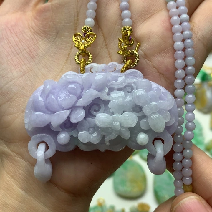 颈饰未镶嵌翡翠翡翠