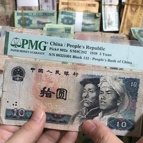 5张退市旧票福利品8010