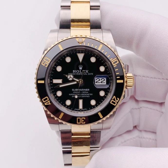 99新 Rolex/劳力士 116613LN｜40表径间金黑鬼｜工价10万98