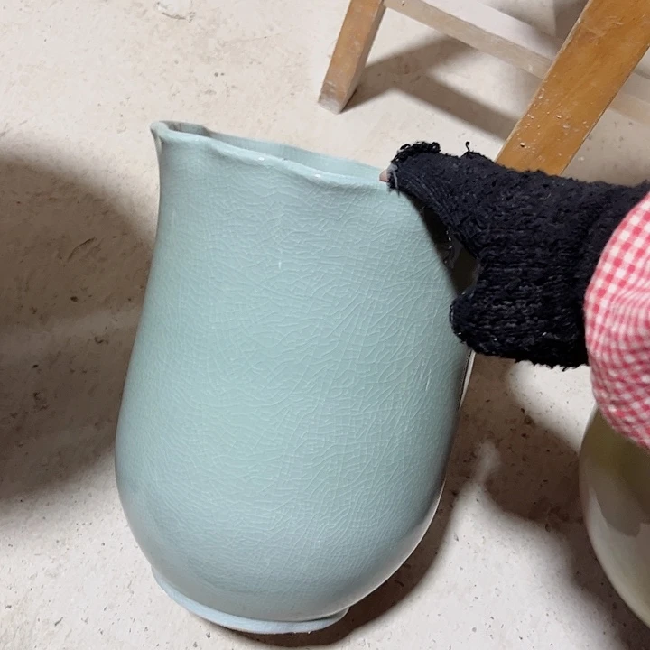 瓶口19高25 景德镇陶瓷满29包邮