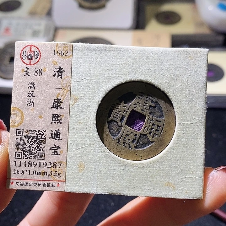 铜L公博评级88分康熙通宝