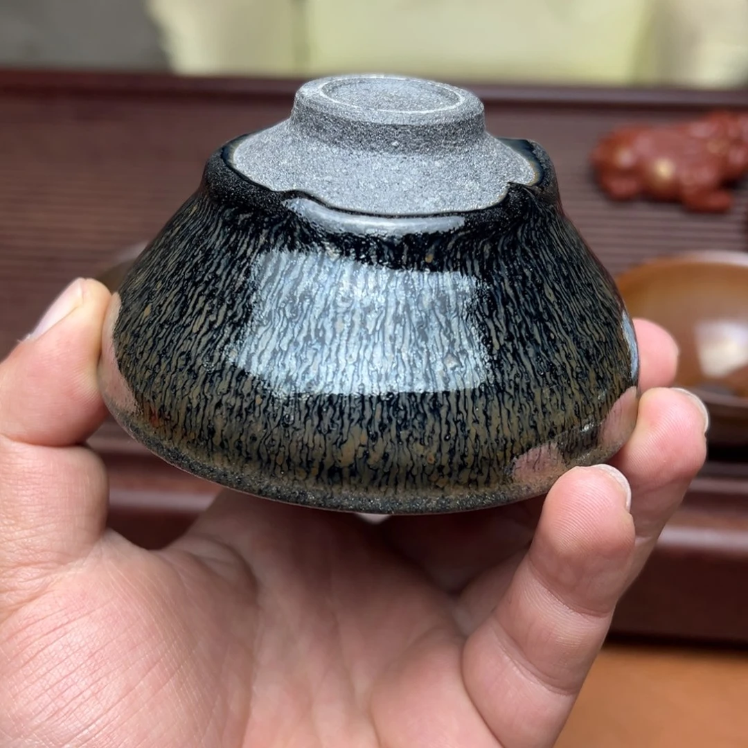 茶盏古法龙窑柴烧作品