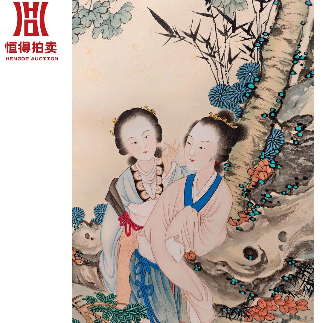 1-0066徐操绘画立轴36x83