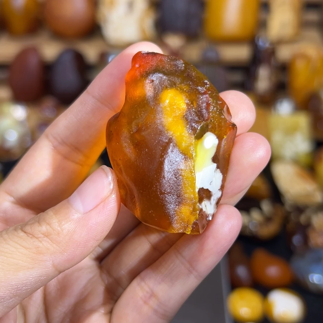 定制琥珀未镶嵌琥珀蜜蜡