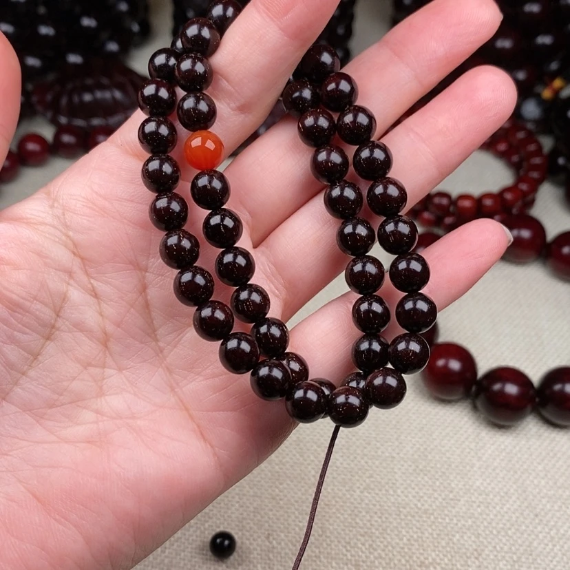 【闪购商品】小叶紫檀手串/手链鱼*08/49颗