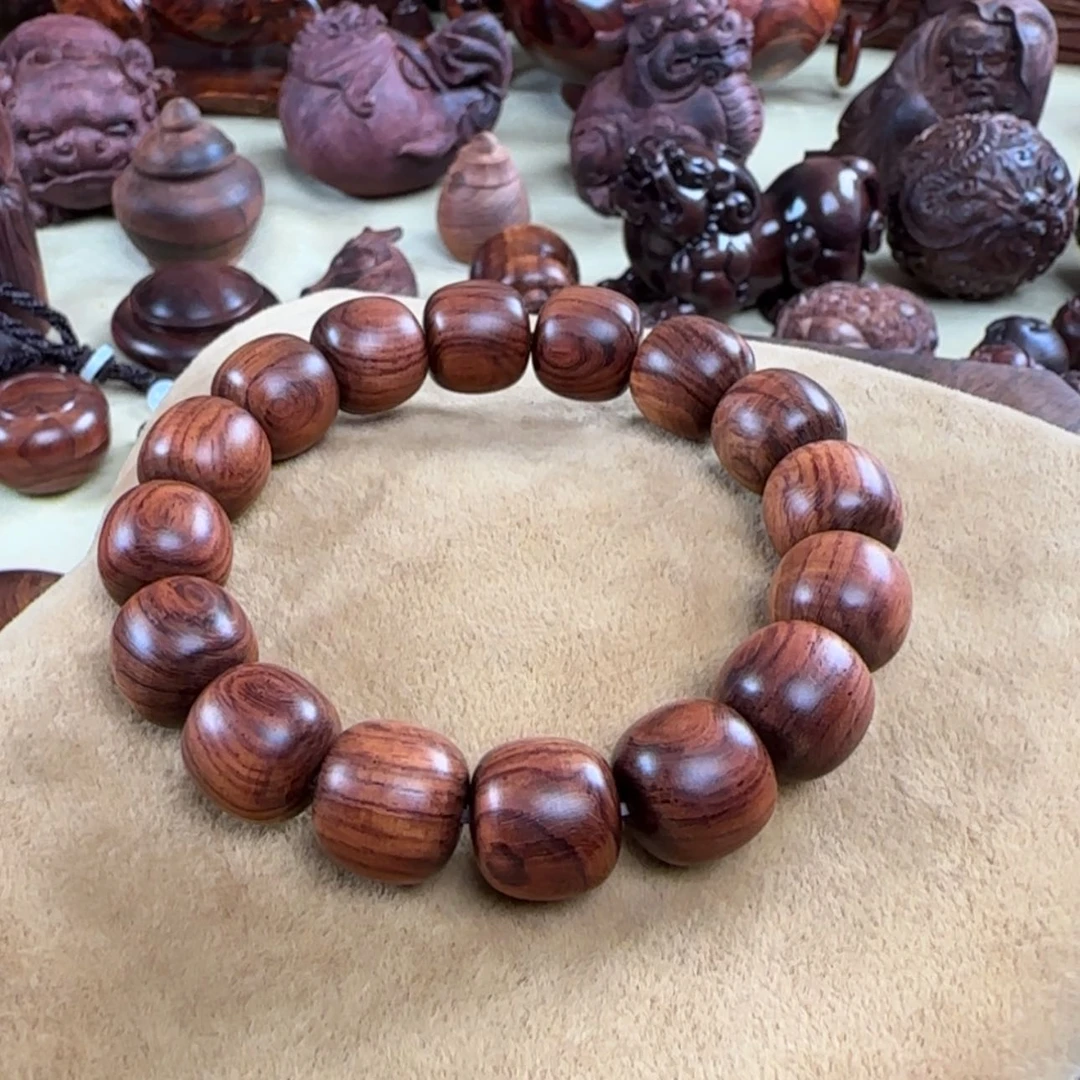 【闪购商品】黄花梨/降香黄檀手串/手链潜**男老型手串佛珠