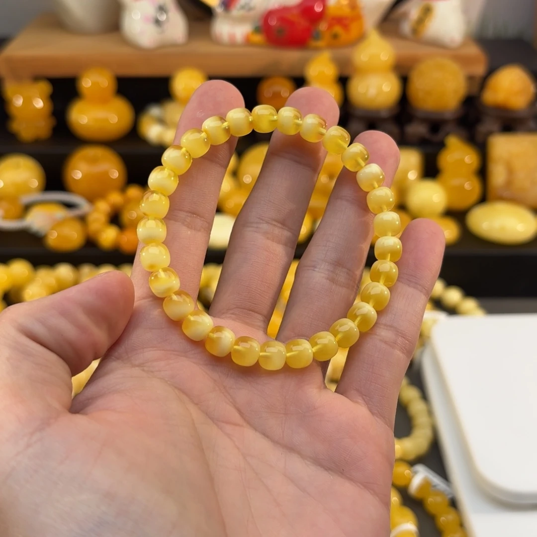 琥珀未镶嵌裸石琥珀蜜蜡