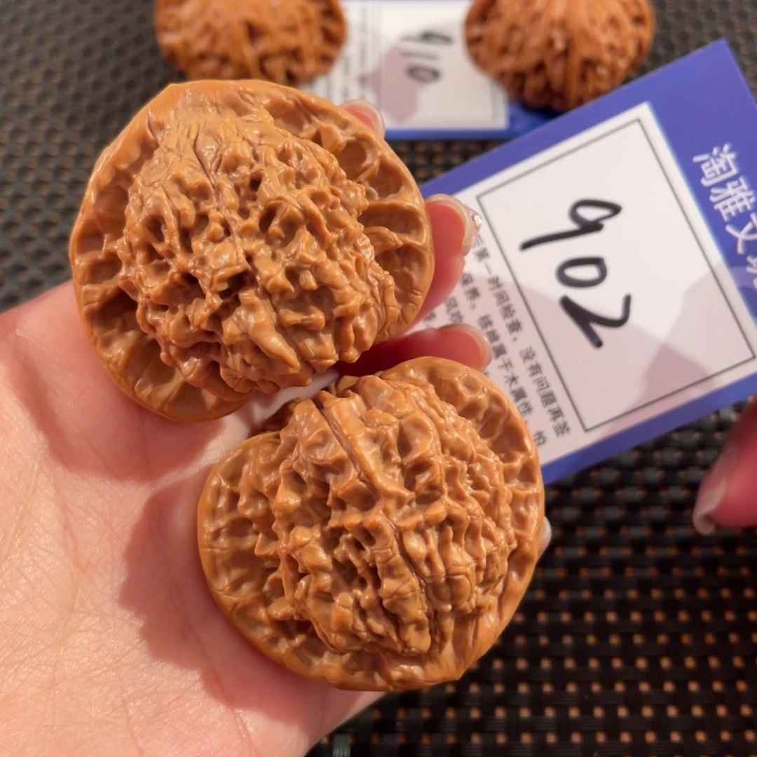 文玩核桃把件902号45尺官帽