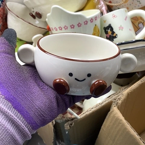 盘陶瓷制品满25拼单发货默认微瑕