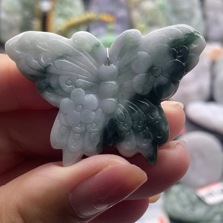 翡翠未镶嵌颈饰天然翡翠