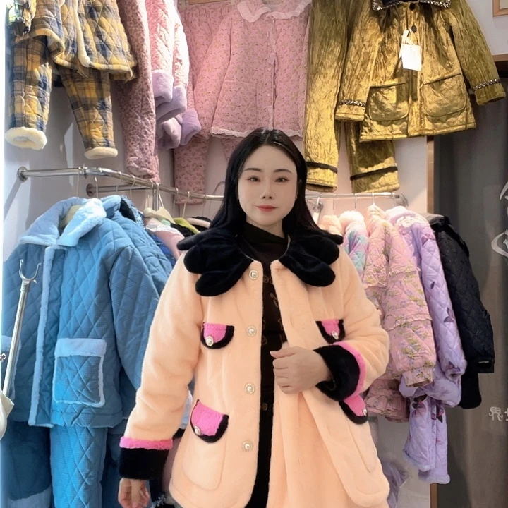 2️⃣可外穿家居服保暖