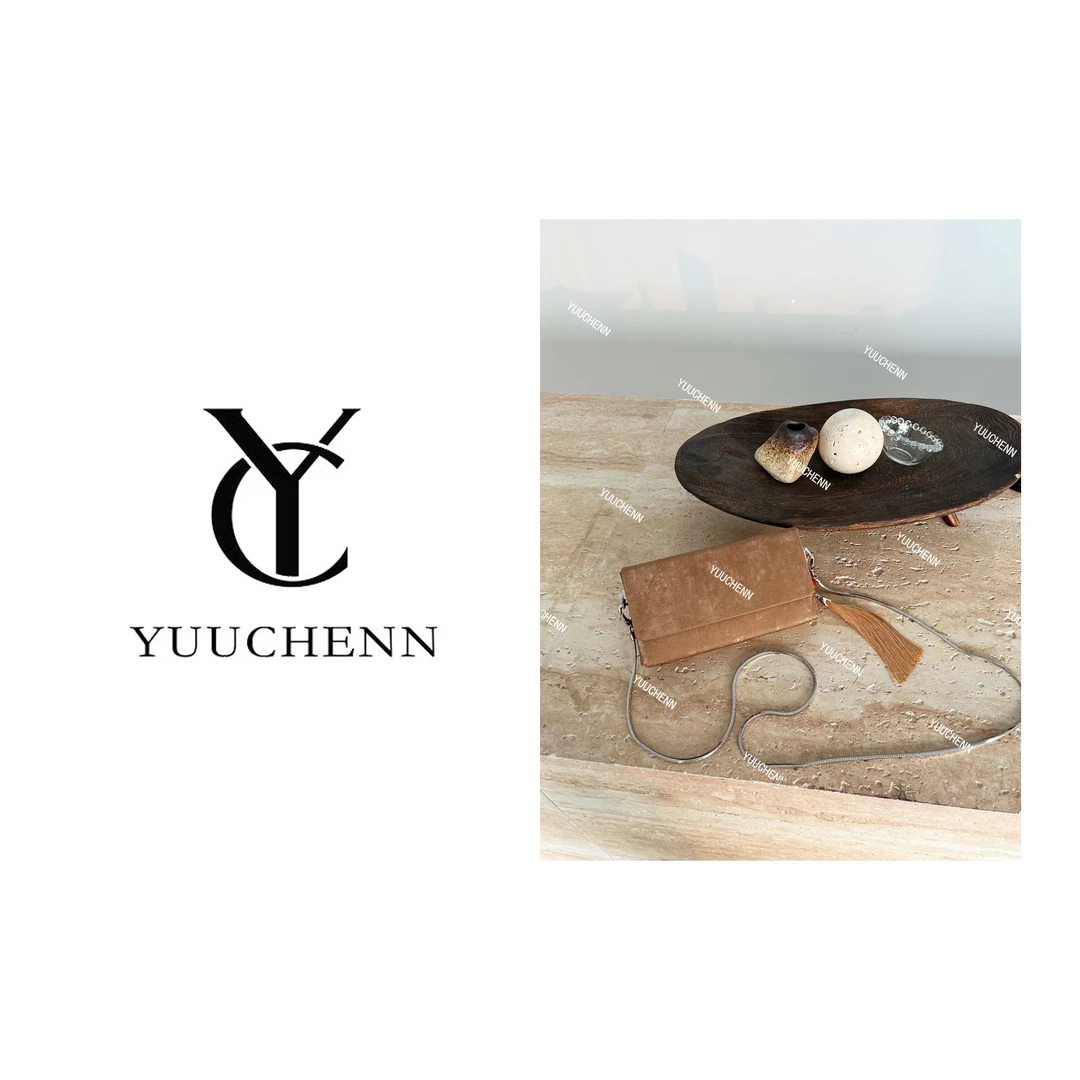 YUUCHENN/17cm原创设计高定真皮包 HH5431