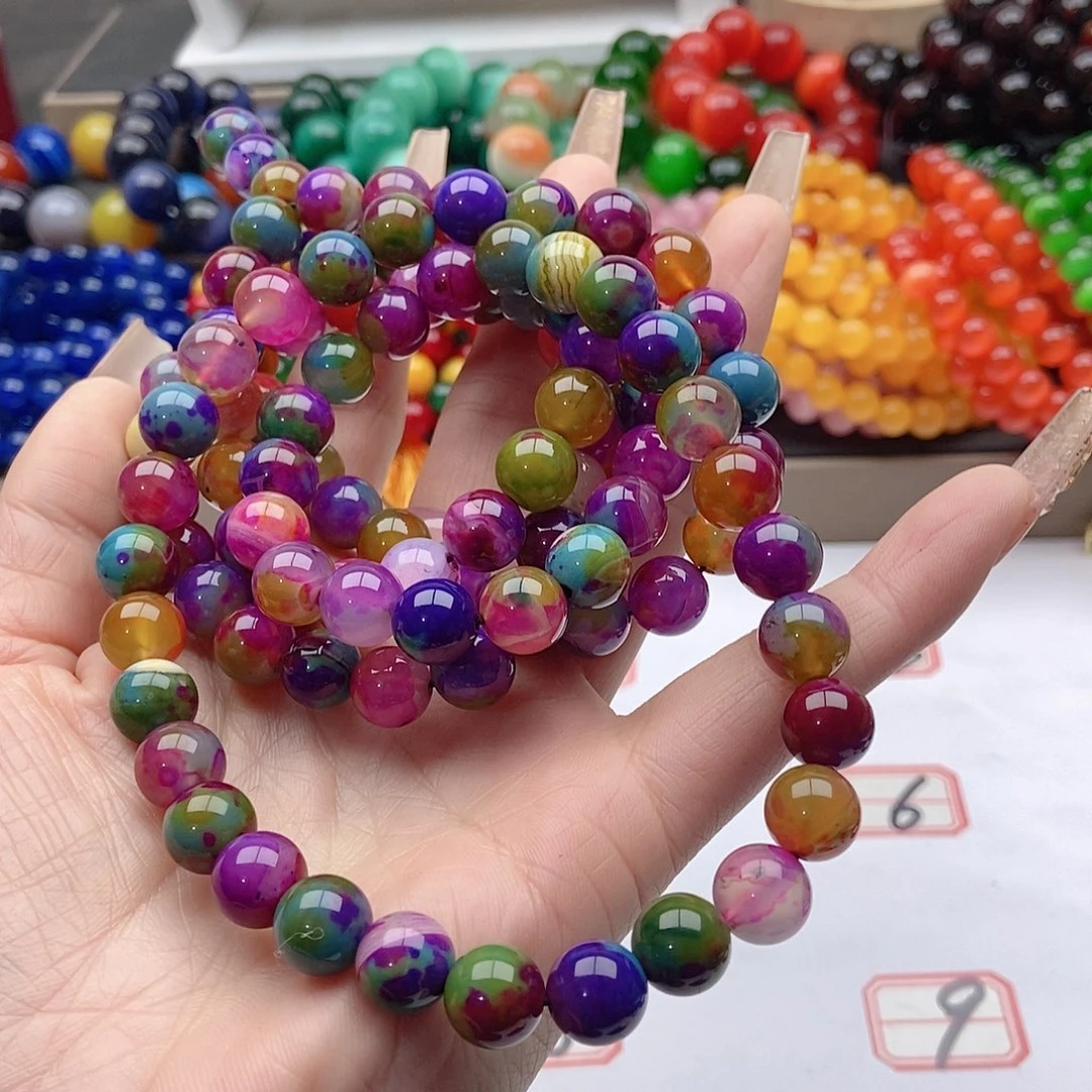 【闪购商品】玛瑙/玉髓手链合金姣****)