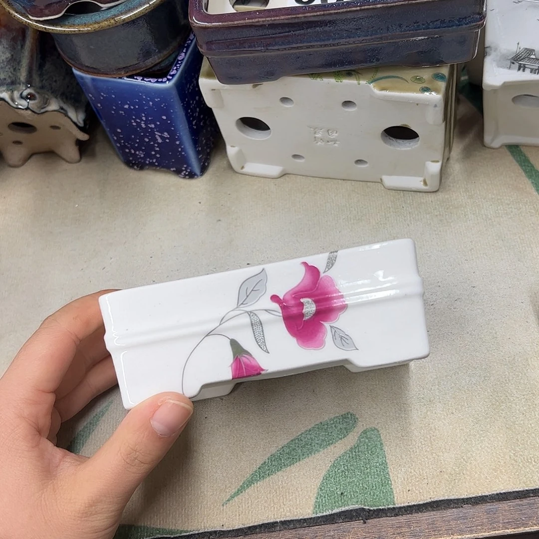 紫砂花盆997号瑕疵12/9/4cm