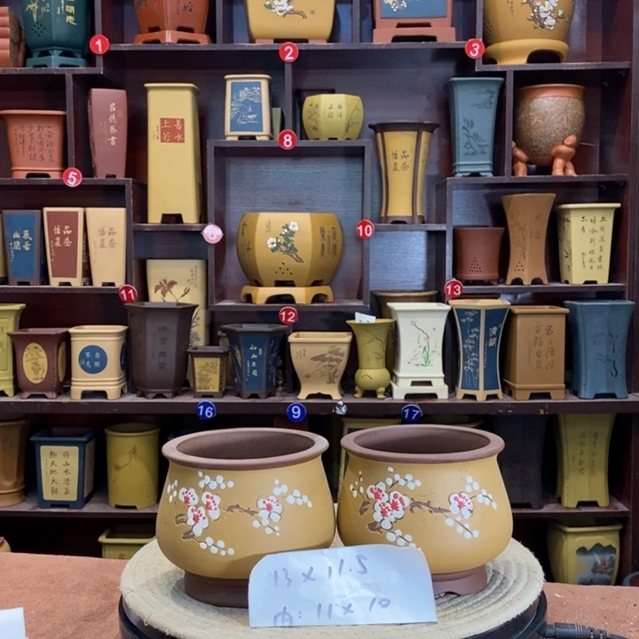 紫砂花盆紫砂艺术