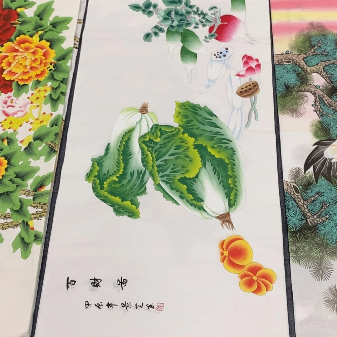 国画140✖️70工笔画画画画画画