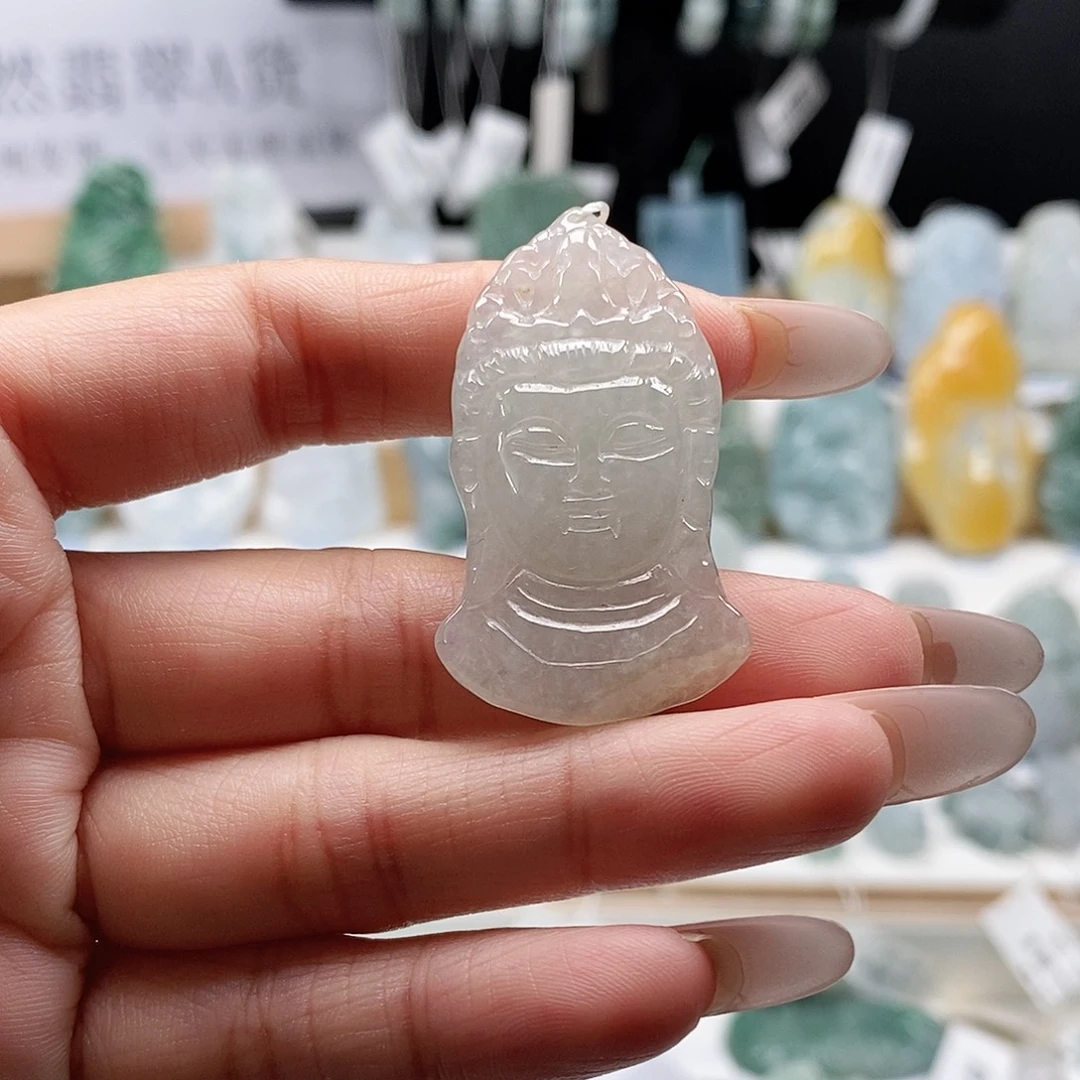 翡翠未镶嵌颈饰000