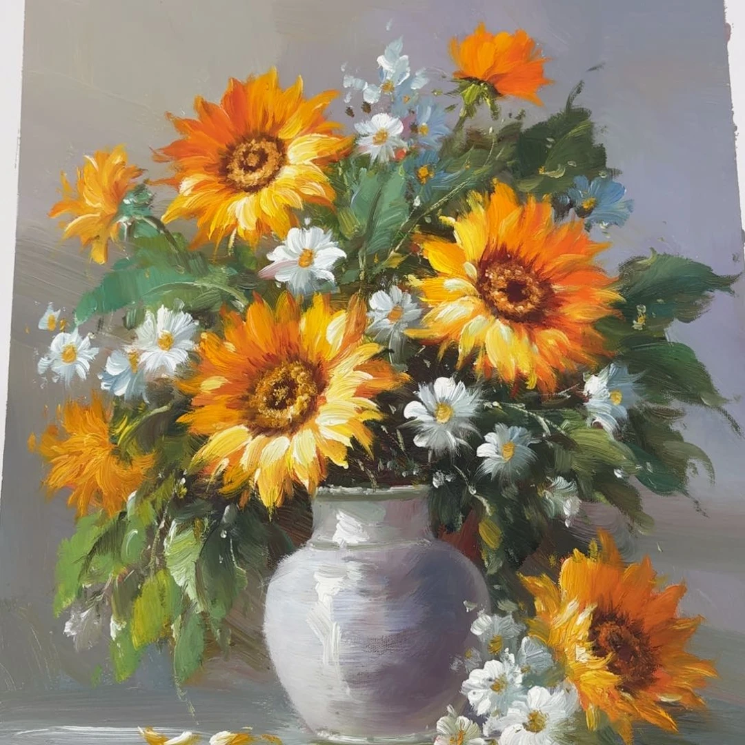 油画优惠活动的时候我也