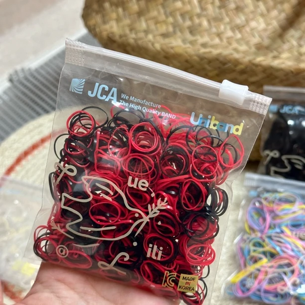 韩国进口JCA丝滑不伤发不扯发皮筋