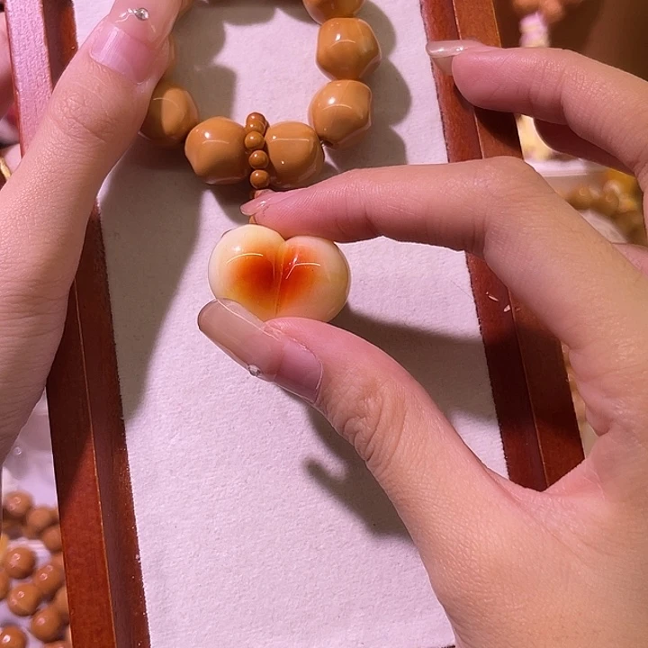 煎***子猴头核桃吊坠猴头星星款手捻